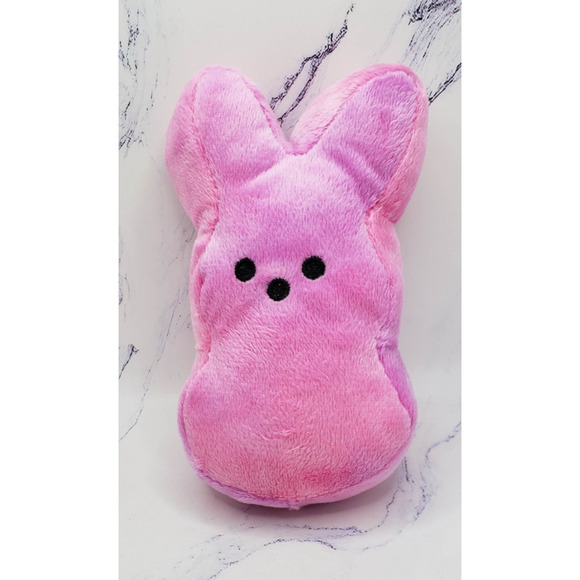 Peeps Easter Bunny Rabbit Plush 5" Lot Of 2 - Picture 2 of 16